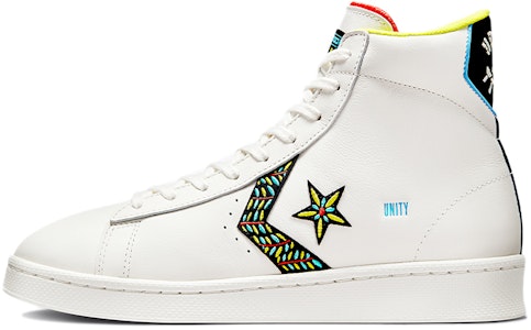 컨버스 프로 레더 하이 '피스 유니티' 172187C Buy 컨버스 프로 레더 하이 '피스 유니티' 172187C