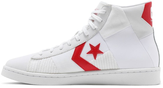 Converse Pro Leather High 'Summer Drip - Putih University Merah' 170900C Lookbook Converse Pro Leather High 'Summer Drip - Putih University Merah' 170900C
