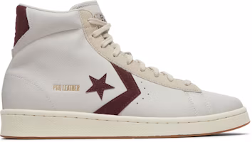 Converse Pro Leather High 'White Deep Bordeaux' 171606C Converse Pro Leather High 'White Deep Bordeaux' 171606C