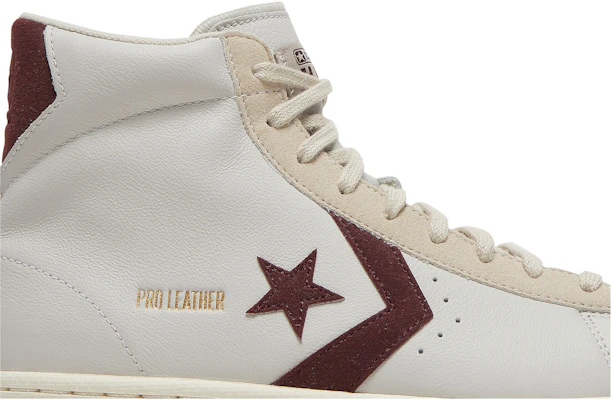 Converse Pro Leather Alta ''Bianco Deep Bordeaux'' 171606C Order Converse Pro Leather Alta ''Bianco Deep Bordeaux'' 171606C
