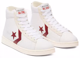 Lookbook Converse Pro Leather High 'Blanco Rojo Equipo' 170648C