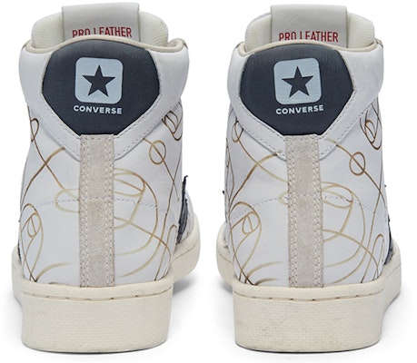 Converse Pro Leather High Top Shoes /Golden 'White' 169116C Shop Converse Pro Leather High Top Shoes /Golden 'White' 169116C