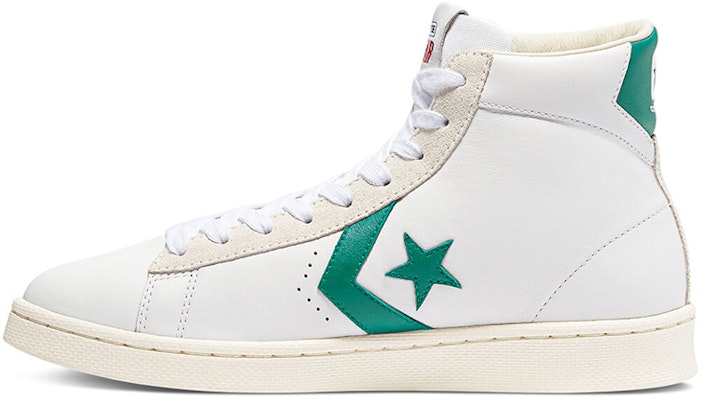 Converse Pro Leather High Top Shoes /Green 'White' 171069C Buy Converse Pro Leather High Top Shoes /Green 'White' 171069C