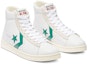Lookbook Converse Pro Leather High Top Shoes /Green 'White' 171069C