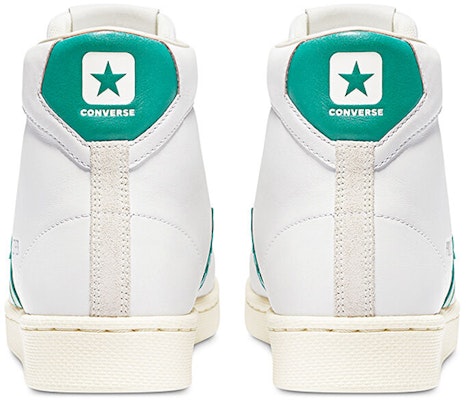 Converse Pro Leather High Top Shoes /Green 'White' 171069C Shop Converse Pro Leather High Top Shoes /Green 'White' 171069C