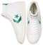 Purchase Converse Pro Leather High Top Shoes /Green 'White' 171069C