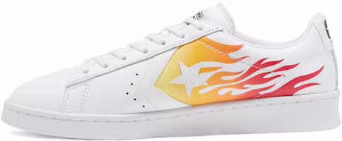 Converse Pro Leather Low 'Archival Flame Print' 167935C Converse Pro Leather Low 'Archival Flame Print' 167935C