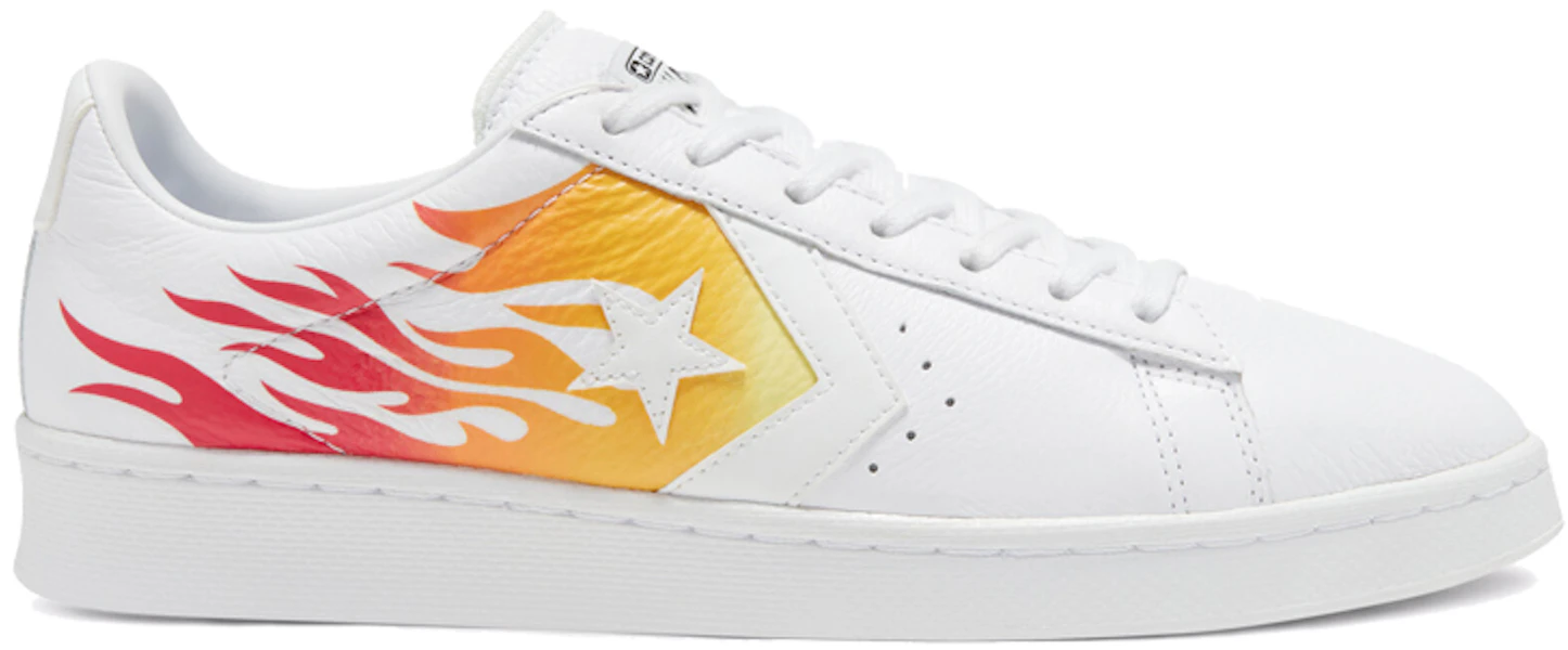 Converse Pro Leather Low ''Imprimé Flamme Archival'' 167935C Lookbook Converse Pro Leather Low ''Imprimé Flamme Archival'' 167935C