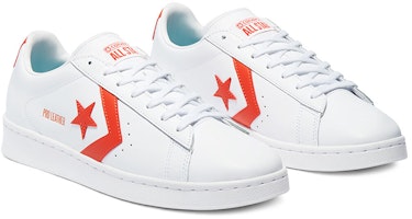 コンバース プロレザー OX "カラーポップ" (白/ブライトポピー) 170756C Lookbook コンバース プロレザー OX "カラーポップ" (白/ブライトポピー) 170756C