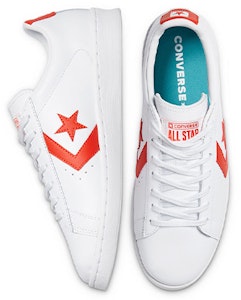 Converse Pro Leather Low ‘Color Pop - 白色亮石榴紅’ 170756C Shop Converse Pro Leather Low ‘Color Pop - 白色亮石榴紅’ 170756C