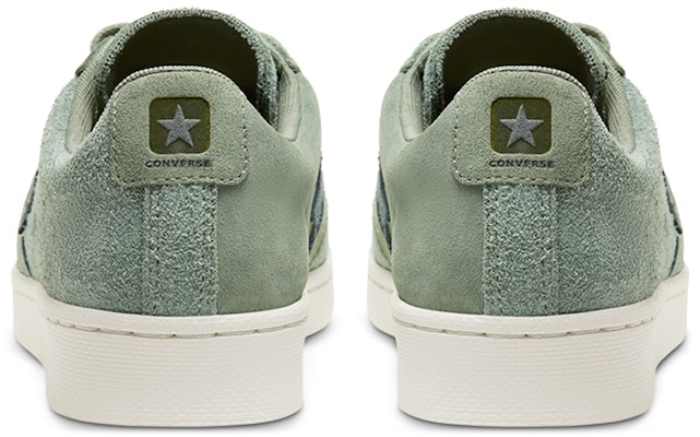 Converse Pro Leather Low 'Earth Tone Suede - Lily Pad' 167889C Shop Converse Pro Leather Low 'Earth Tone Suede - Lily Pad' 167889C
