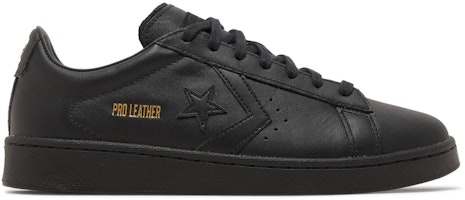 Converse Pro Leather Low 'Monocolor Black' 167602C Converse Pro Leather Low 'Monocolor Black' 167602C
