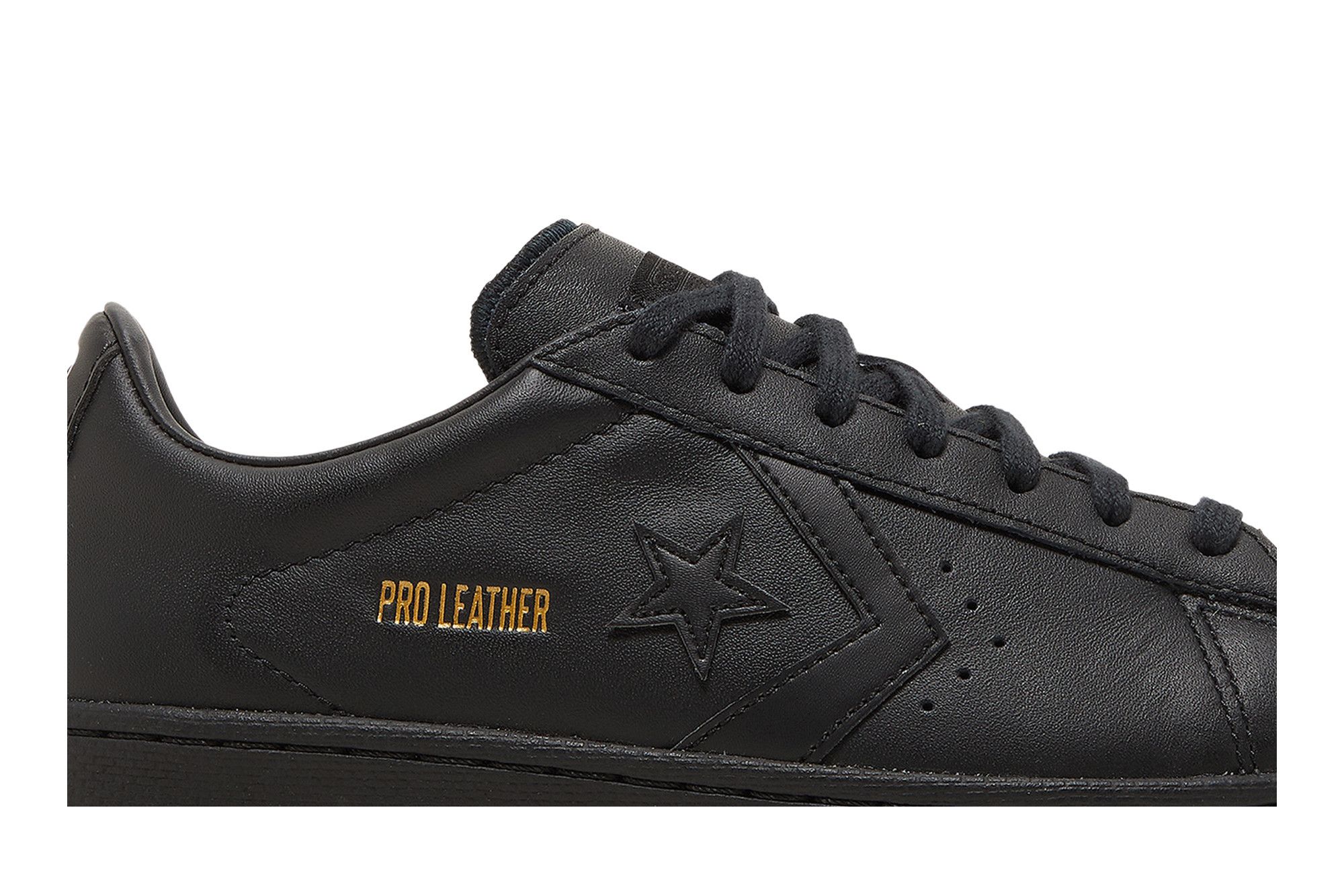 Order Converse Pro Leather Low ''Nero Monocolore'' 167602C