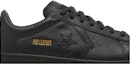 Order Converse Pro Leather Rendah 'Hitam Monokolor' 167602C