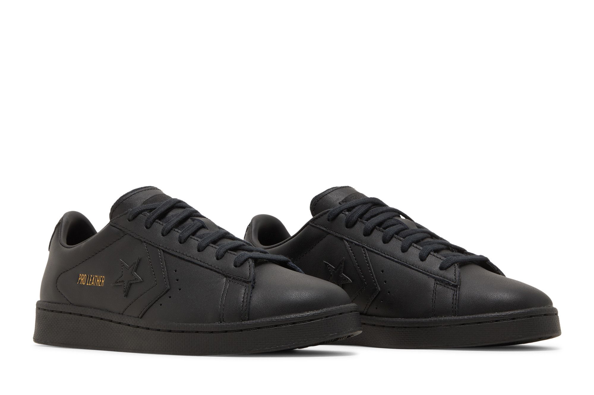 Cheap Converse Pro Leather Low ''Nero Monocolore'' 167602C