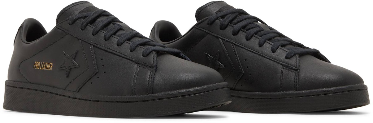 Converse Pro Leather Rendah 'Hitam Monokolor' 167602C Cheap Converse Pro Leather Rendah 'Hitam Monokolor' 167602C
