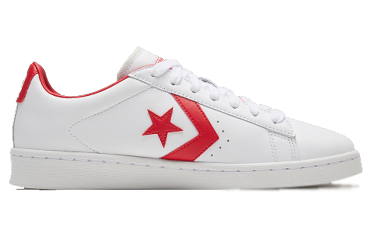 Lookbook 匡威 Pro Leather Low OG '白色大學紅' 167970C