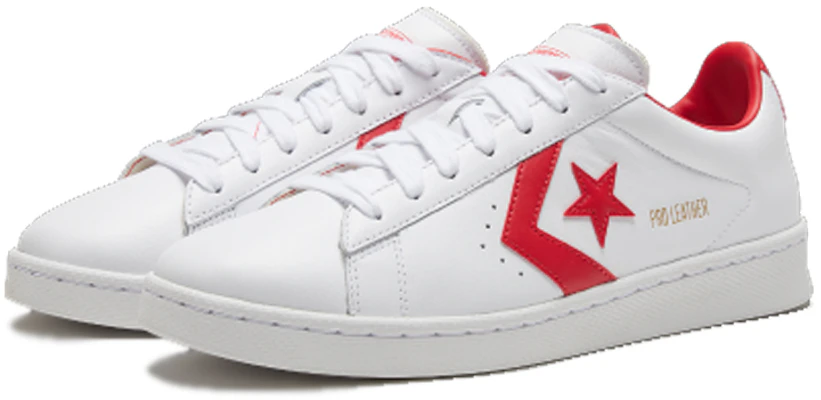 匡威 Pro Leather Low OG '白色大學紅' 167970C Shop 匡威 Pro Leather Low OG '白色大學紅' 167970C