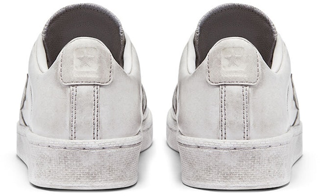 Converse Pro Leather Top Rendah 'Putih Kelabu' 169122C Shop Converse Pro Leather Top Rendah 'Putih Kelabu' 169122C
