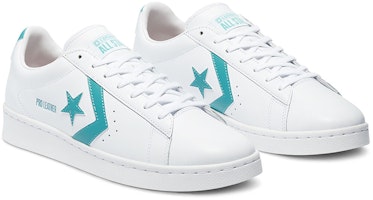 匡威 Cons Pro Leather 低筒 皮革板鞋 男女同款 白藍 Lookbook 匡威 Cons Pro Leather 低筒 皮革板鞋 男女同款 白藍