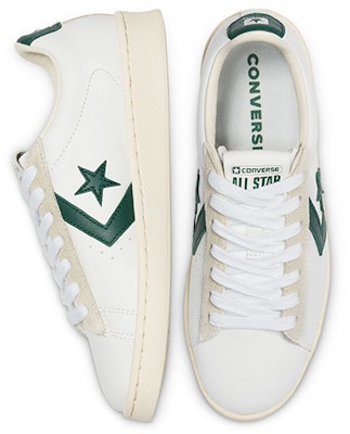 Converse Pro Leather Low Top 'White Green' 169708C Purchase Converse Pro Leather Low Top 'White Green' 169708C