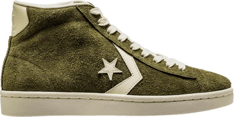 Converse Pro Leather Mid ''Mittel Olive'' 157690C Buy Converse Pro Leather Mid ''Mittel Olive'' 157690C