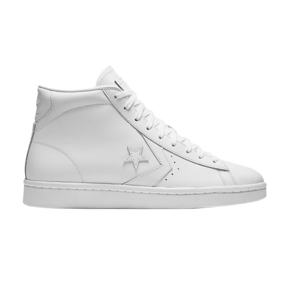 Converse Pro Leather Mid 'Triple White' 155335C