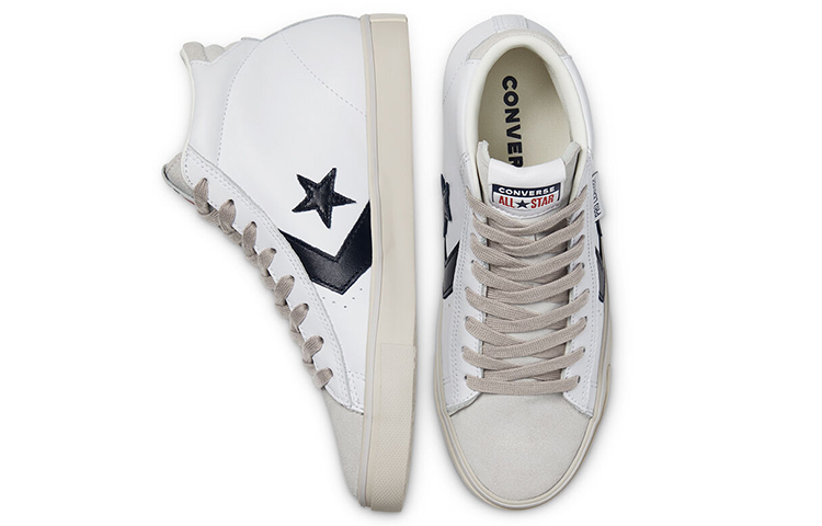 Shop Converse Pro Leather Mid ''Weiß Blau'' 169734C
