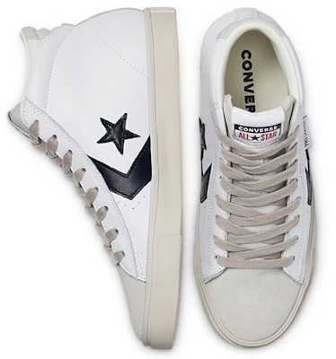 Converse Pro Leather Mid ''Weiß Blau'' 169734C Shop Converse Pro Leather Mid ''Weiß Blau'' 169734C