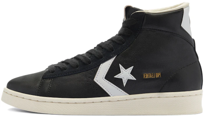 Converse Pro Leather Mid Canvas Schoenen Zwart/Wit 169261C Buy Converse Pro Leather Mid Canvas Schoenen Zwart/Wit 169261C
