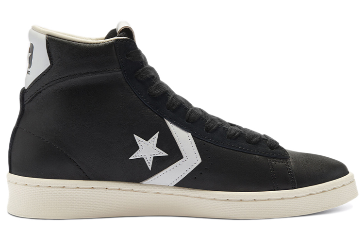 Order Converse Pro Leather Mid Canvas Schoenen Zwart/Wit 169261C