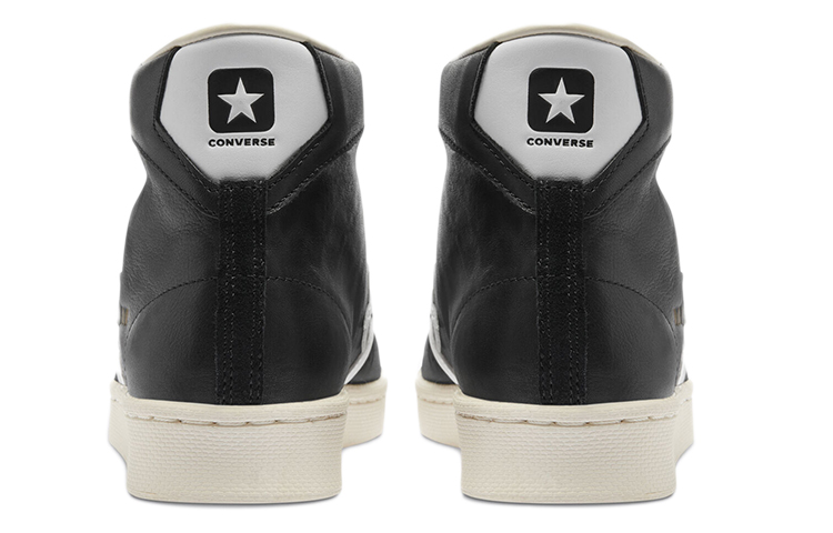 Purchase Converse 專業皮革高筒 男女通用 黑白