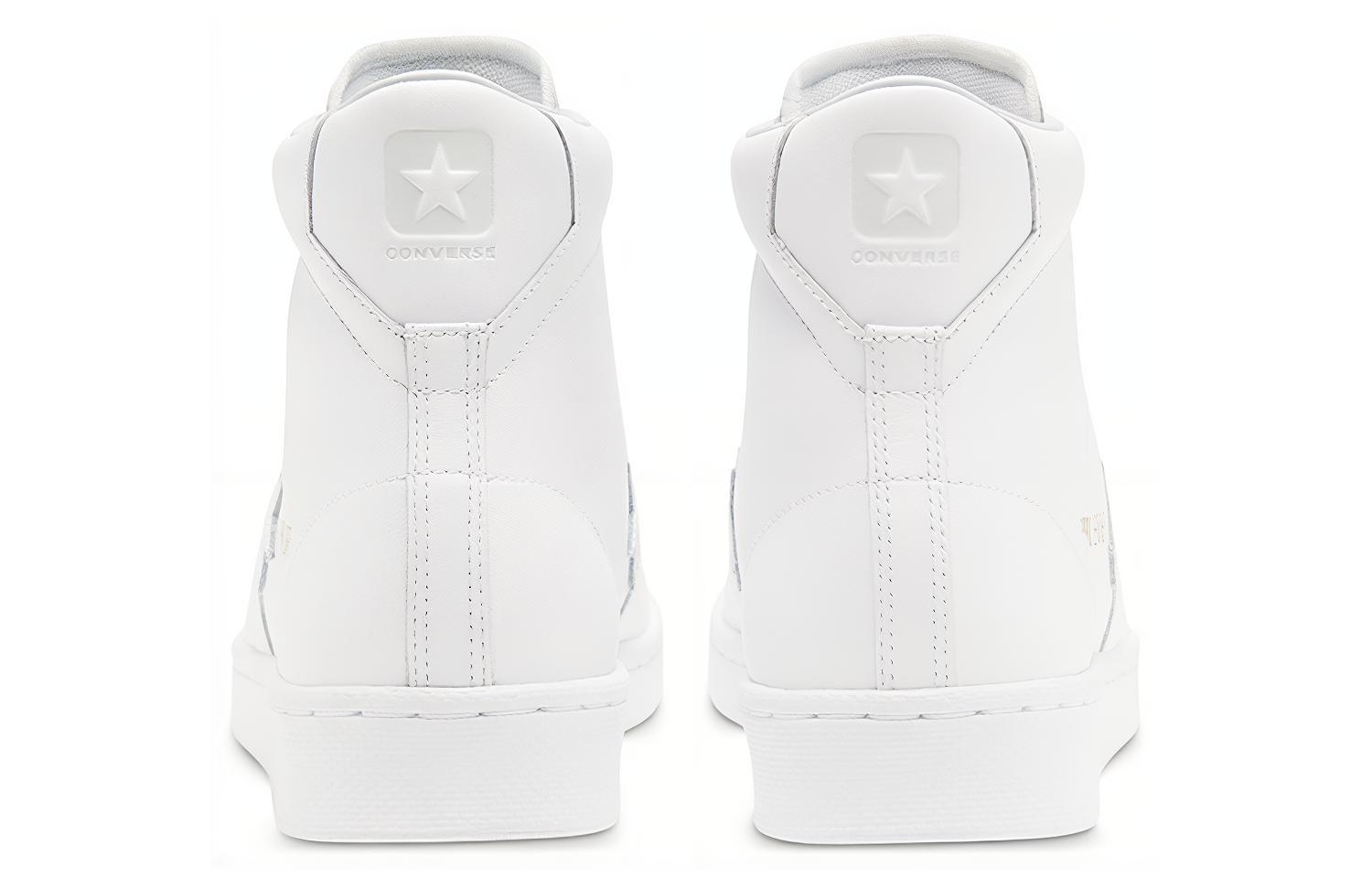 Lookbook Converse Pro Leather OG High 'Triple Blanco' 166810C