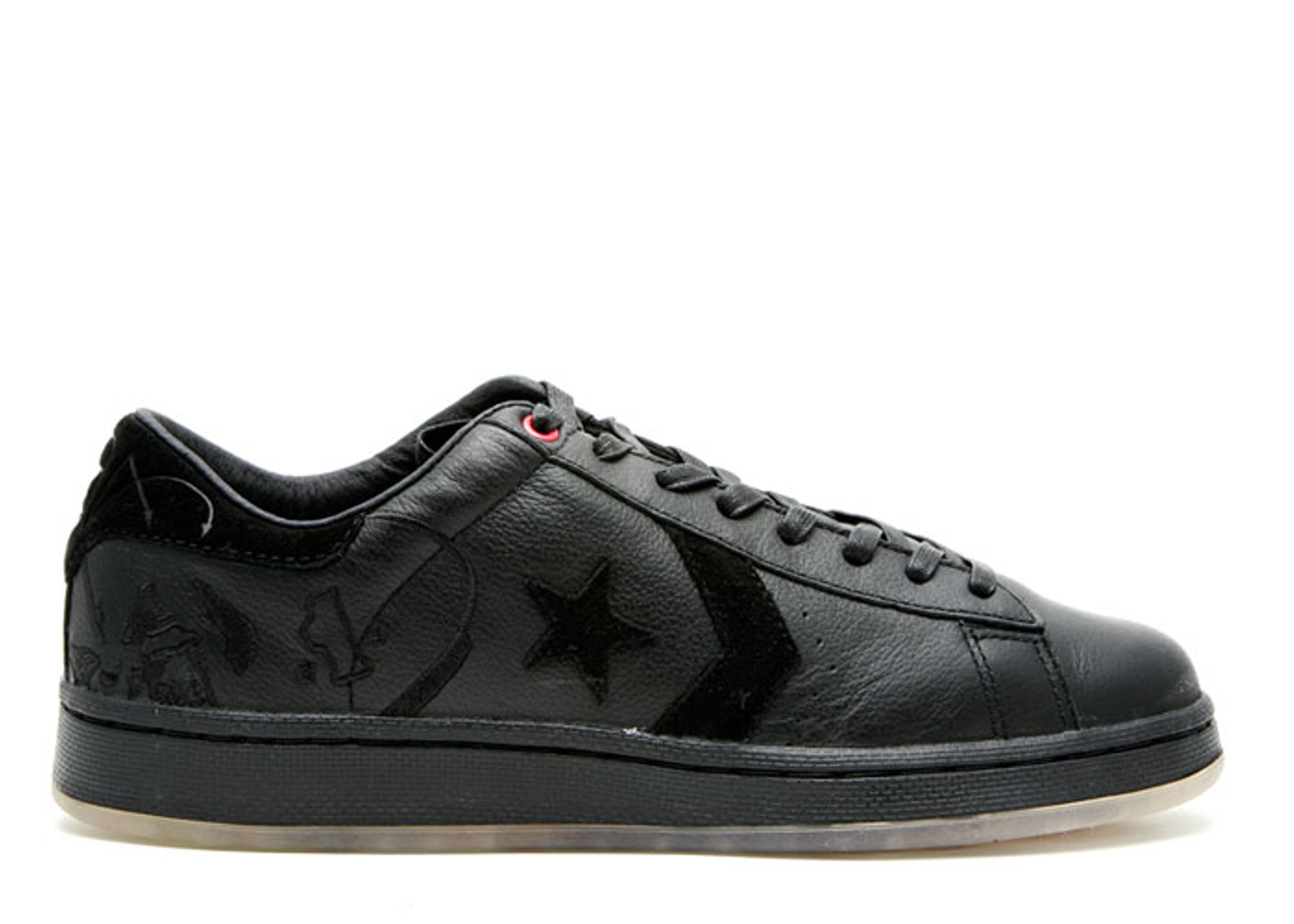 Converse Pro Leather Ox 'Black Red' 101404