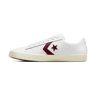 Converse Pro Leather Vulc Pro 'White Deep Bordeaux'