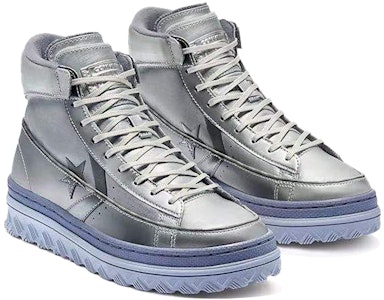 匡威Pro Leather X2高帮‘金属视觉-银色’ 169529C Lookbook 匡威Pro Leather X2高帮‘金属视觉-银色’ 169529C