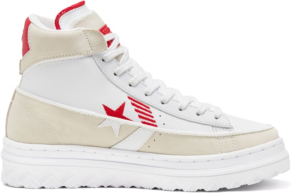 匡威Pro Leather X2 高帮 'Rivals Pack - 白色大学红' 168761C Order 匡威Pro Leather X2 高帮 'Rivals Pack - 白色大学红' 168761C