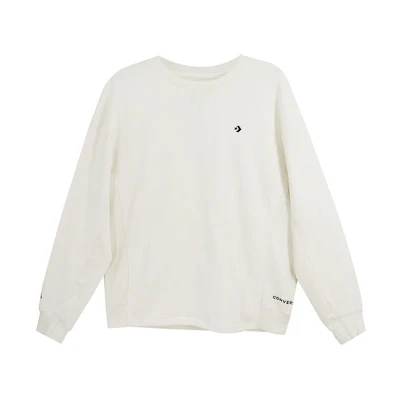 Converse Pullover Fleece Sweatshirt Beige 10023518-A01