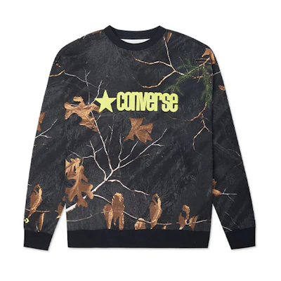 Converse Realtree Black Camo Graphic Hoodie 10019970-A04