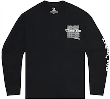 Converse Renew "Thank You" Core Black Logo Print Pullover Sweatshirt 10019500-A03 Converse Renew "Thank You" Core Black Logo Print Pullover Sweatshirt 10019500-A03