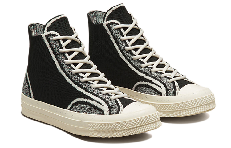 Lookbook Converse Renew Chuck 70 Knit High 'Negro Egret' 171486C