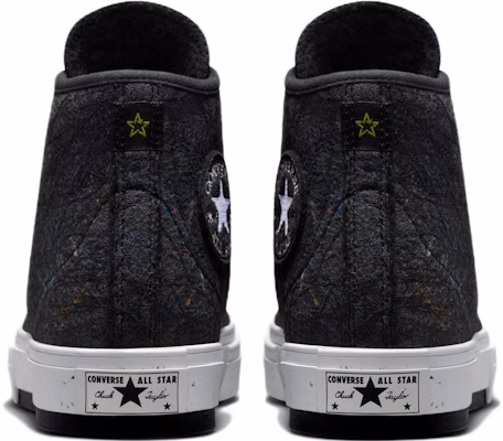 匡威Renew Chuck Taylor All Star 1970s Redux Scrap 防滑耐磨 高筒 帆布鞋 男女同款 黑色 Shop 匡威Renew Chuck Taylor All Star 1970s Redux Scrap 防滑耐磨 高筒 帆布鞋 男女同款 黑色