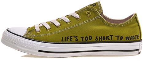 Converse Renew Chuck Taylor All Star Low 'Life's Too Short To Waste' 166373C Converse Renew Chuck Taylor All Star Low 'Life's Too Short To Waste' 166373C
