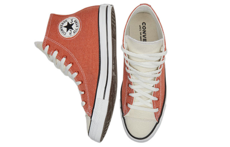 Shop Converse Renew Cotton Chuck Taylor All Star Alta 'Naranja' 167643C