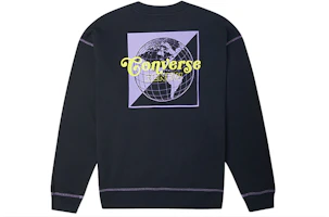 Converse Renew Crewneck Sweatshirt Black 10021574-A01 Converse Renew Crewneck Sweatshirt Black 10021574-A01