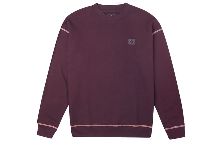 Converse Renew Crewneck Sweatshirt Red Currant Color 10021574-A03