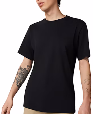 Converse Renew Pocket Logo Print Black Short Sleeve T-Shirt 10019650-A01 Buy Converse Renew Pocket Logo Print Black Short Sleeve T-Shirt 10019650-A01