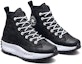 Lookbook Converse Renew Run Star Hike Platform Redux Scrap 'Hitam Putih' A02046C