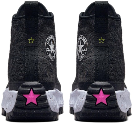 Converse Renew Run Star Hike Platform Redux Scrap 防滑耐磨 高筒 帆布鞋 男女兼用 黑色 Shop Converse Renew Run Star Hike Platform Redux Scrap 防滑耐磨 高筒 帆布鞋 男女兼用 黑色