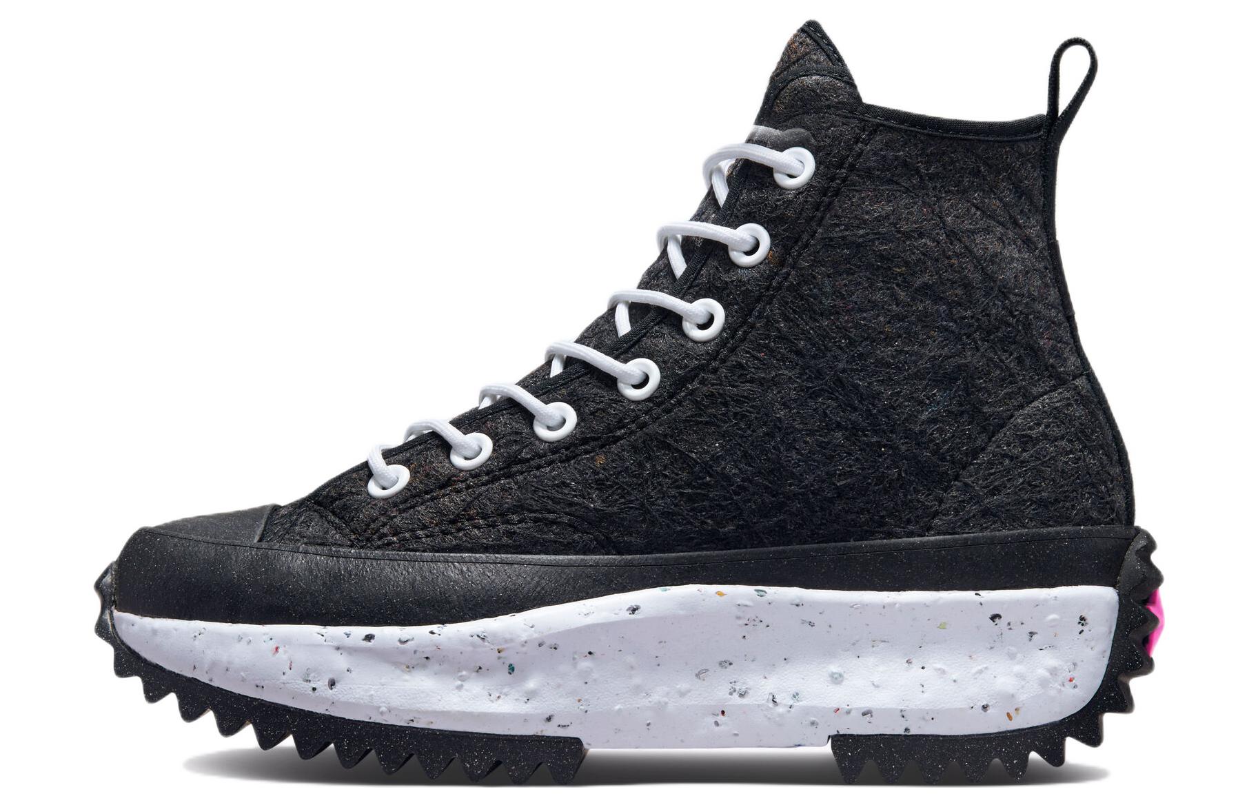 Converse Renew Run Star Hike Platform Redux Scrap 'Black White' A02046C
